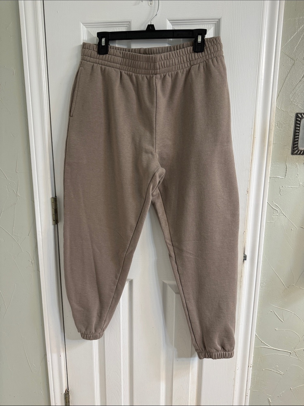Kids Taupe Jogger Sweatpants - Comfortable Everyday Bottoms